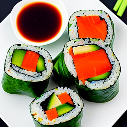 Vegetable Sushi Rolls
