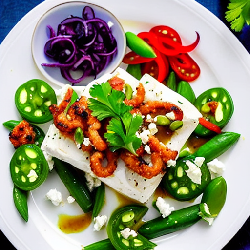 Kalamari with Feta