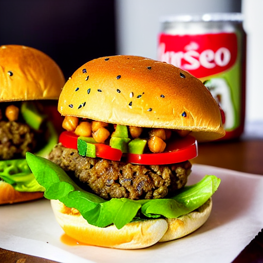 Hamburguesa de Garbanzos