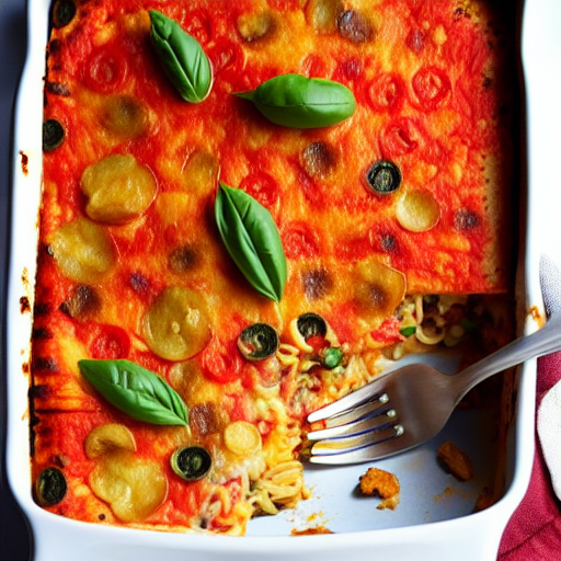 Dairy-Free Pizza Casserole