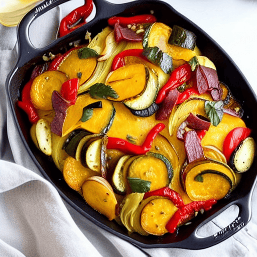 Baked Ratatouille with Cheese