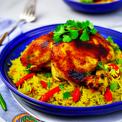 Spiced Chicken Rice