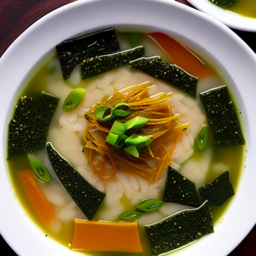 Baked Seaweed Soup