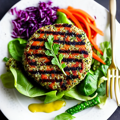 Herbed Quinoa Burger