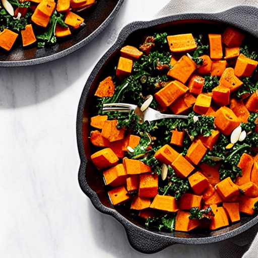 Sweet Potato and Kale Hash