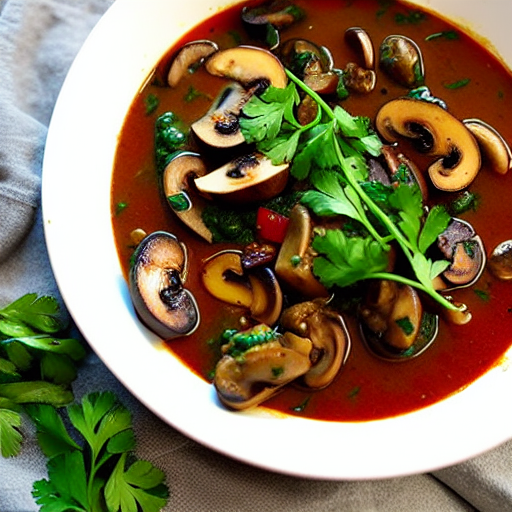 Mushroom and Herb Stew