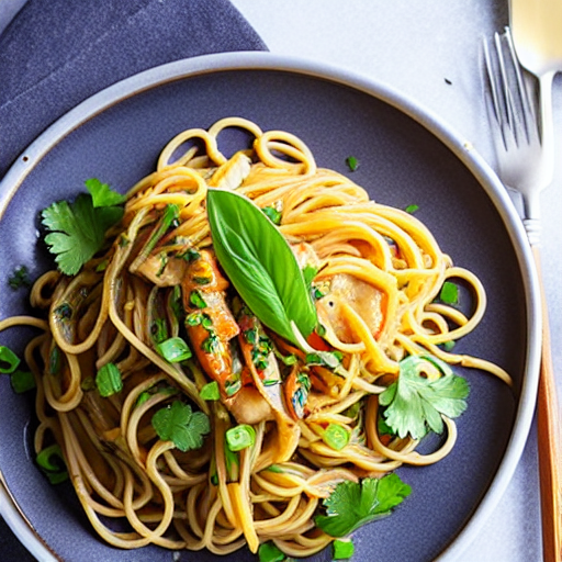 Vegan Garlic Noodles