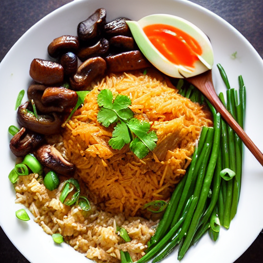 Cơm Nấm Rơm