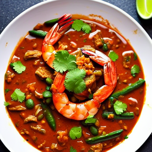 Camarones con Chipotle