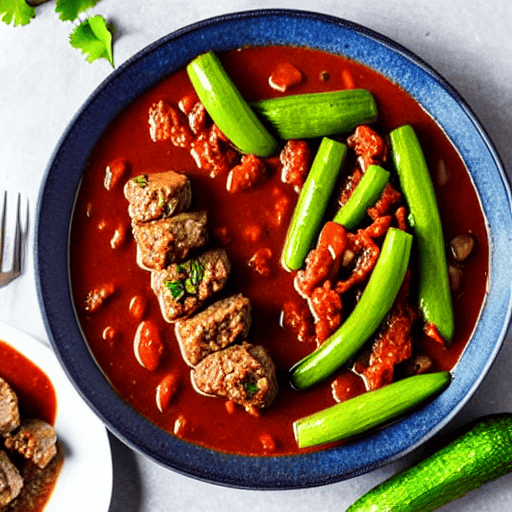 Carne Moída com Abobrinha