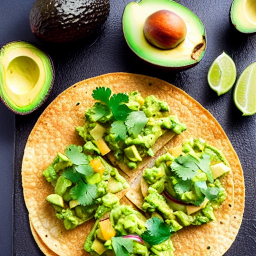 Tostada de Aguacate