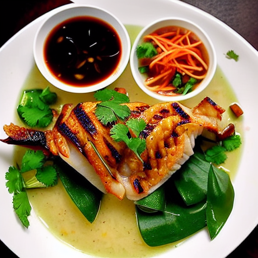 Cá Lóc Nướng Lá Gừng