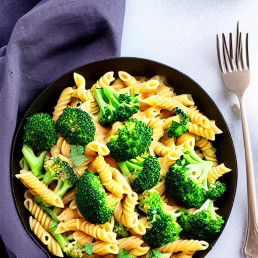 Keto Cheesy Broccoli Pasta