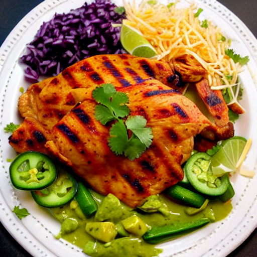 Tlayuda de Pollo