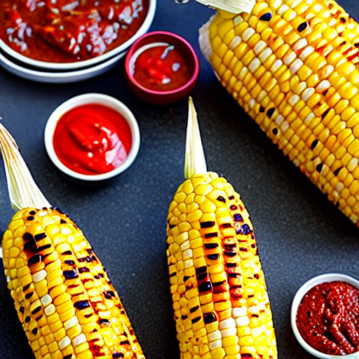Spicy Grilled Corn