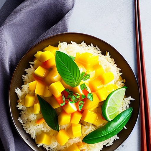 Jasmine Rice with Mango