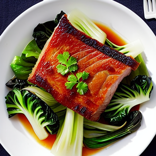 Pork Belly with Bok Choy