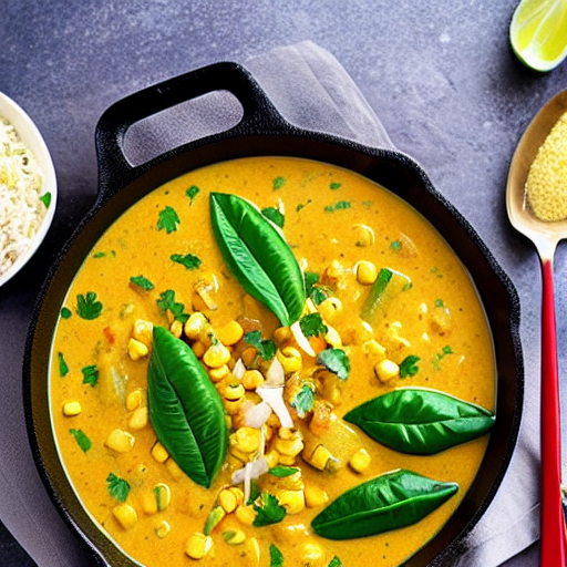 Coconut Curry Corn