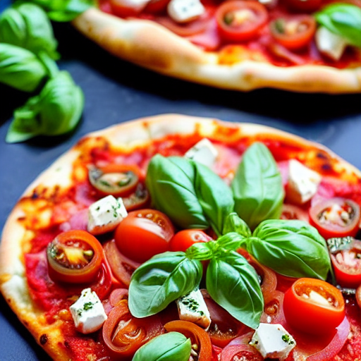 Pizza alla Caprese