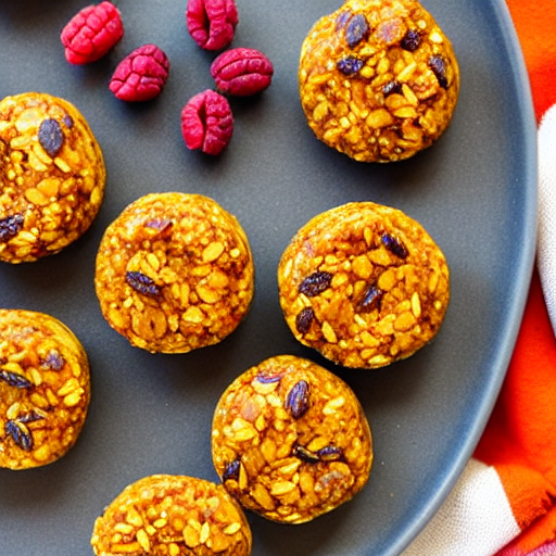 Pumpkin Spice Energy Bites