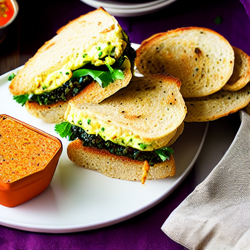 Keto Chutney Sandwich