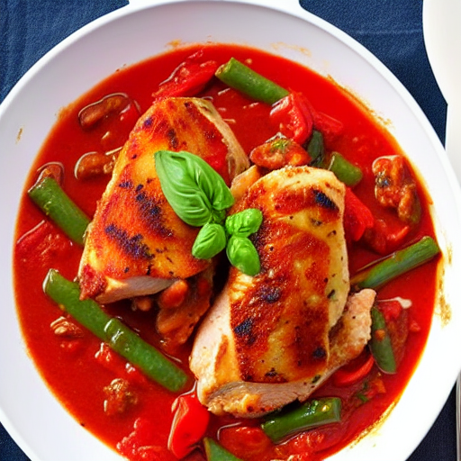 Keto Chicken Cacciatore