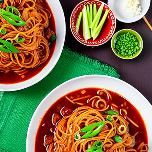 Szechuan Style Noodles