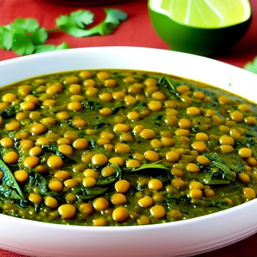 Daal Palak Fry