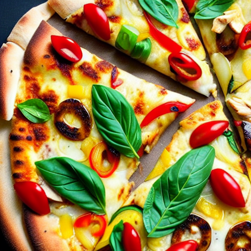 Thai Herb Chicken Pizza