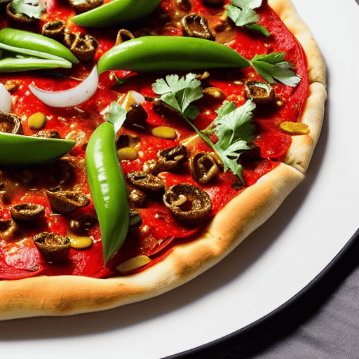 Szechuan Pepper Pizza