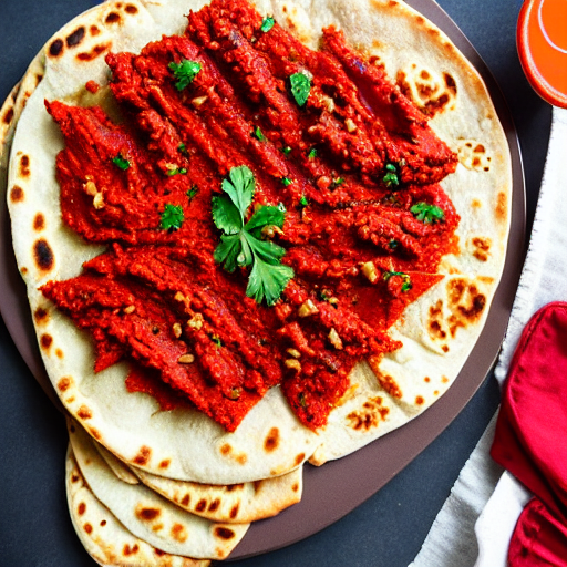 Manakish Muhammara