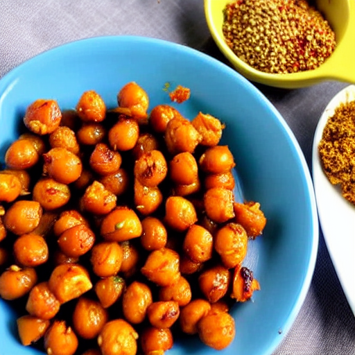 Spicy Roasted Chickpeas