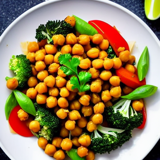 Salada de Grão-de-bico