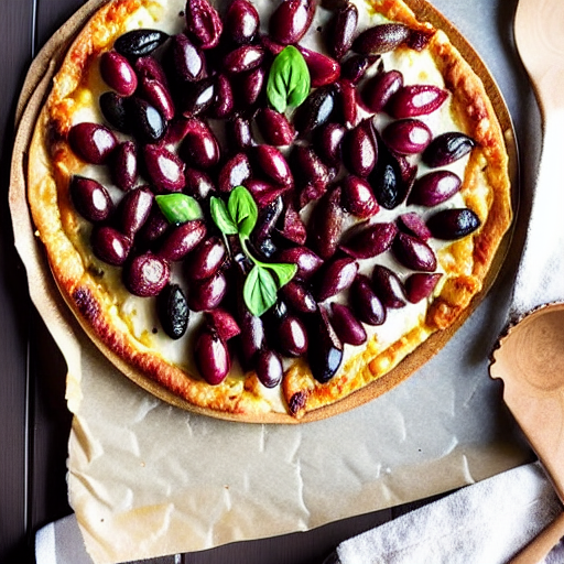 Kalamata Olive Tart
