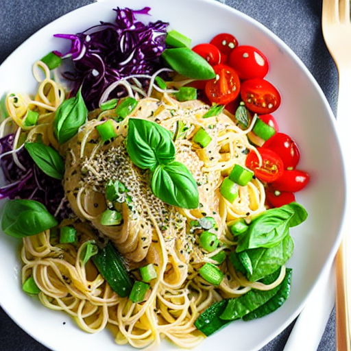 Konjac Pasta Salad