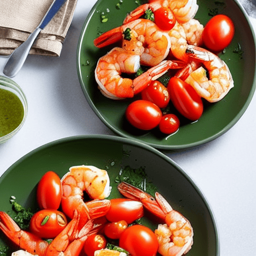 Keto Shrimp and Tomatoes