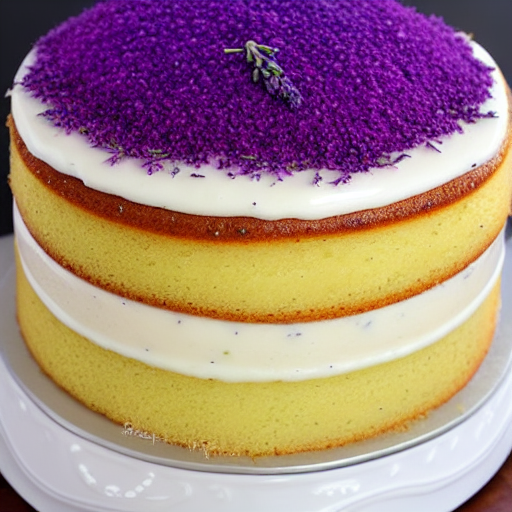 Lemon Lavender Cake