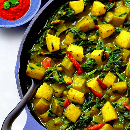 Saag Aloo