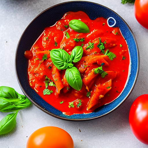 Pâtes à la Tomate