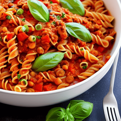 Pasta Bolognese Végétalienne