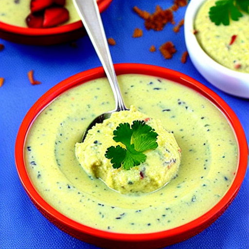 Coconut Chutney Pudding