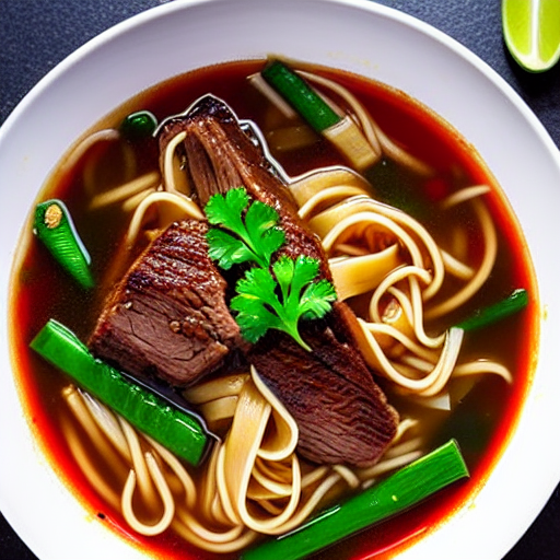 Braised Beef Noodle Soup