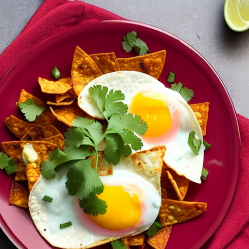 Chilaquiles con Huevo