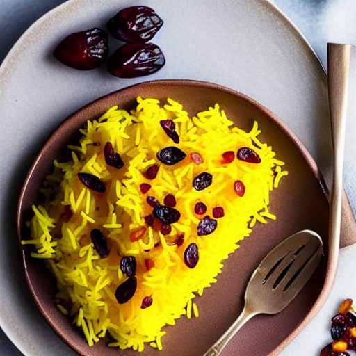 Saffron Rice with Raisins