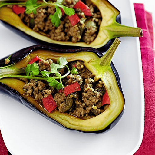 Aubergines Farcies