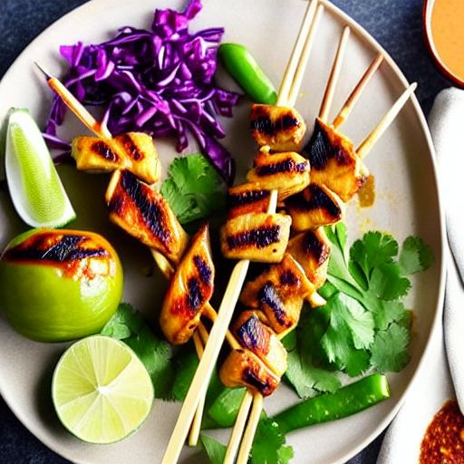 Keto Thai Chicken Satay