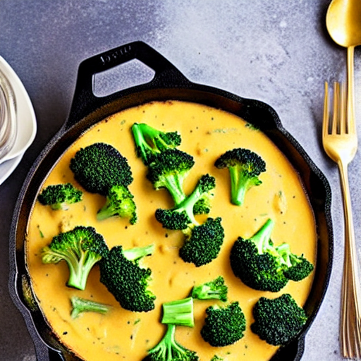 Broccoli Cheddar Bake