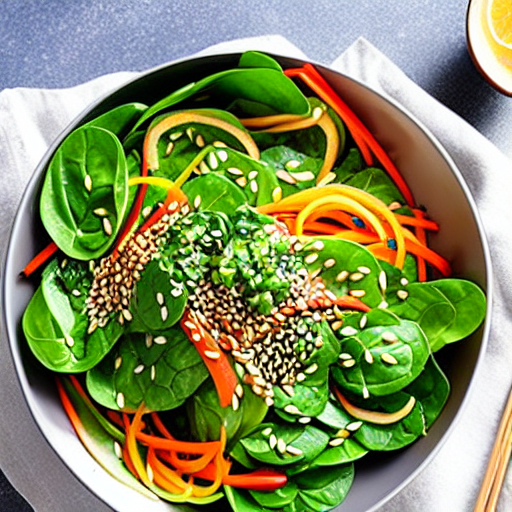 Banchan Spinach Salad