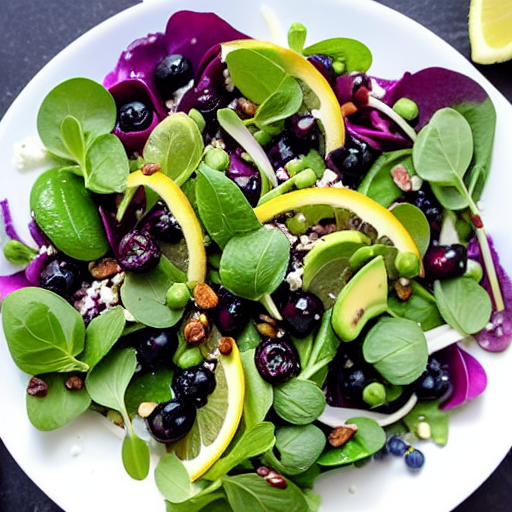 Huckleberry Salad