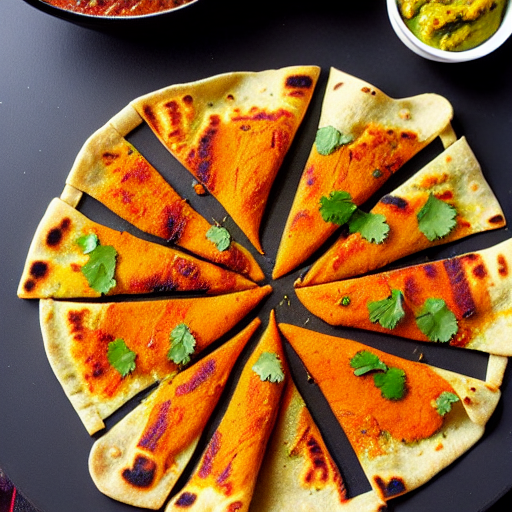 Baked Tandoori Roti
